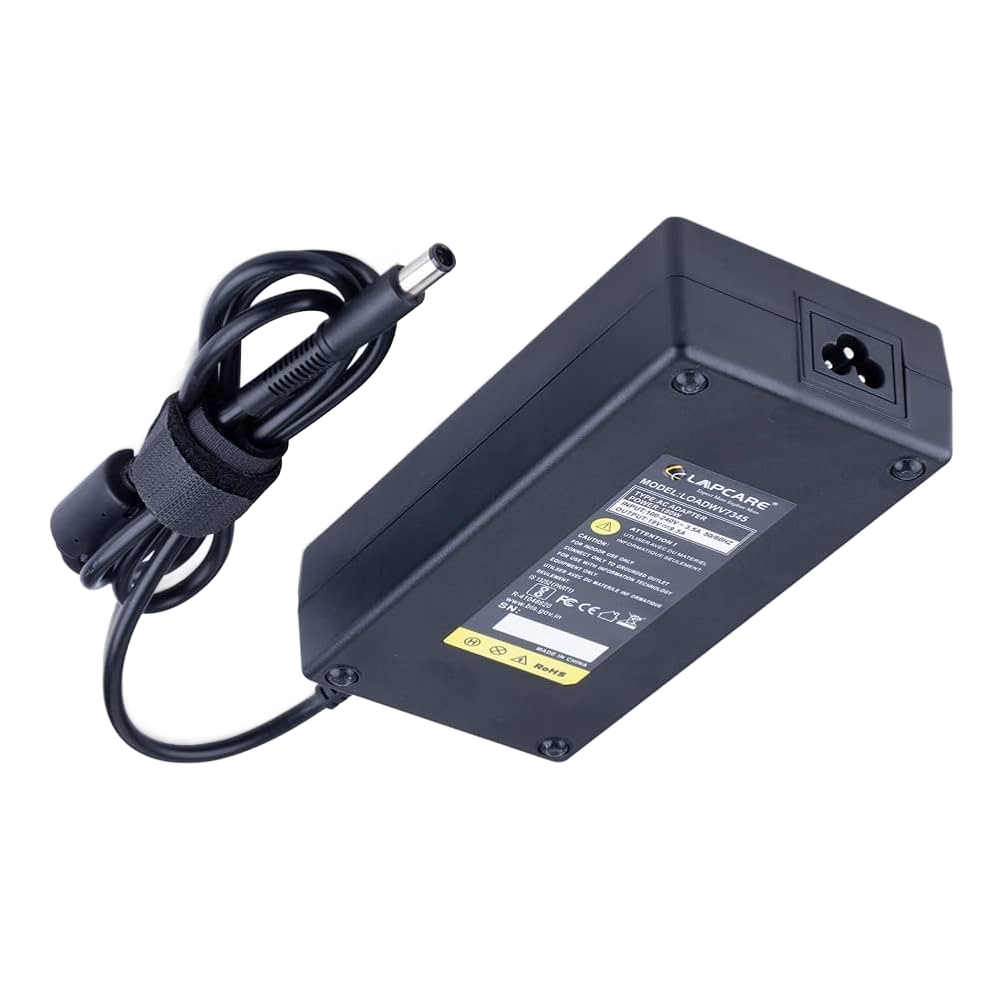 Lapcare Laptop Adapter Compatible For HP 180w | 19v/9.5a | 7.4mm x 5.0mm | Big Pin view 2